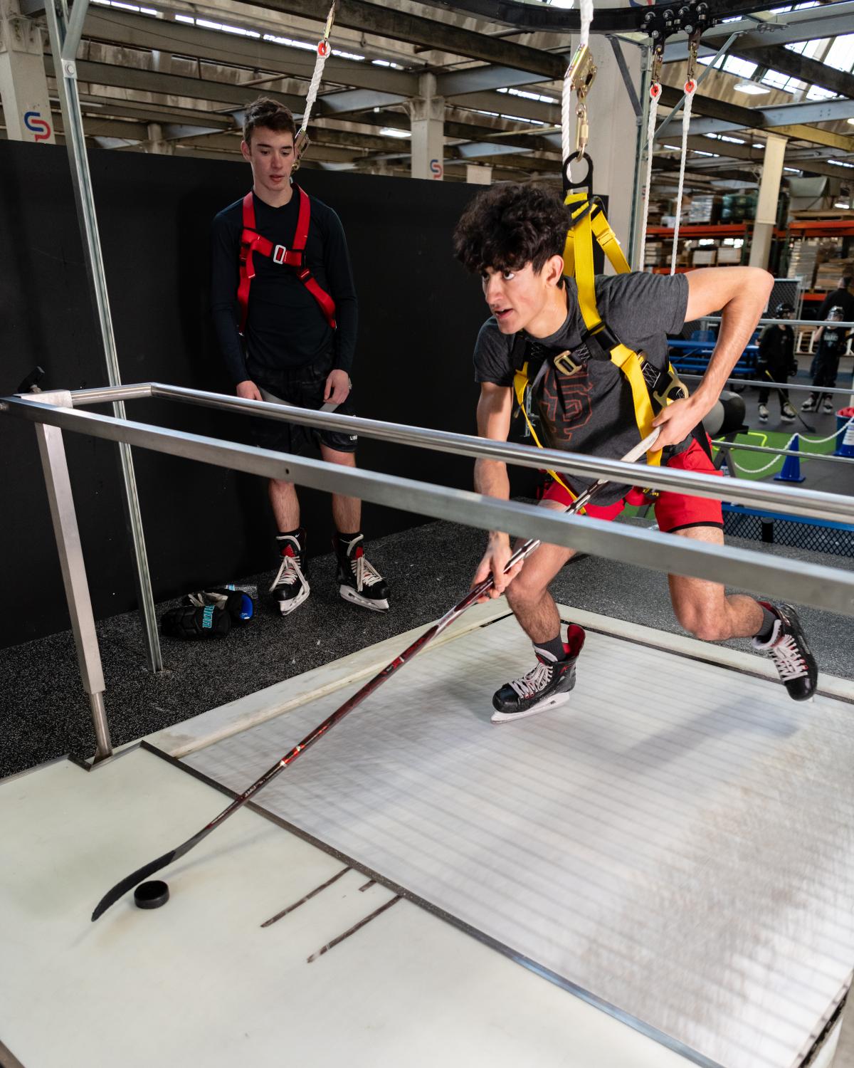 How the skating treadmill changed hockey practice forever